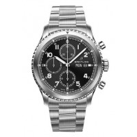 Replica Breitling Navitimer 8 Chronograph Black Dial Steel Bracelet Watch A13314101B1A1