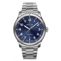 Replica Breitling Navitimer 8 Automatic Blue Dial Bracelet Watch A17314101C1A1