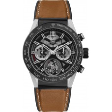 Replica Tag Heuer Carrera Chronograph Automatic Black Dial Men's Watch CAR2090.BH0729