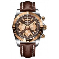 Replica Breitling Chronomat 44 Stainless Steel & Gold Watch CB011012/Q576/739P/A20BA.1