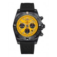 Replica Breitling Chronomat 44 Blacksteel Stainless Steel Watch MB0111C3/I531/262S/M20DSA.2