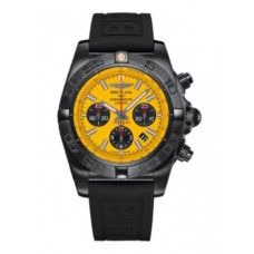 Replica Breitling Chronomat 44 Blacksteel Stainless Steel Watch MB0111C3/I531/262S/M20DSA.2