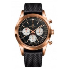 Replica Breitling Transocean Chronograph Rose Gold Watch RB015212/BF15/279S/R20D.3