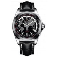 Replica Breitling Galactic Unitime Stainless Steel Watch WB3510U4/BD94/743P/A20BA.1