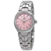 Replica Tag Heuer Link Pink Mother of Pearl Dial Ladies Watch WBC1317.BA0600