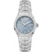 Replica Tag Heuer Link Blue Mother of Pearl Diamond Dial Ladies Watch WBC1319.BA0600