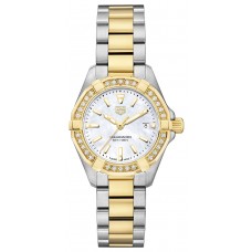 Replica Tag Heuer Aquaracer Diamond White Mother of Pearl Dial Ladies Watch WBD1423.BB0321
