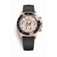 Replica Rolex Cosmograph Daytona 18 ct Everose gold 116515LN Ivory-coloured Dial Watch m116515ln-0014