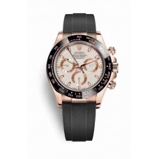 Replica Rolex Cosmograph Daytona 18 ct Everose gold 116515LN Ivory-coloured Dial Watch m116515ln-0014