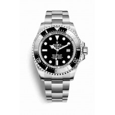 Replica Rolex Deepsea Oystersteel 126660 Black Dial Watch m126660-0001