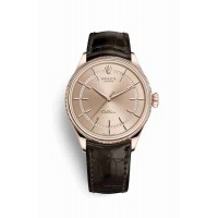 Replica Rolex Cellini Time 18 ct Everose gold 50505 Pink Dial Watch m50505-0012