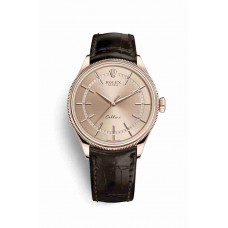 Replica Rolex Cellini Time 18 ct Everose gold 50505 Pink Dial Watch m50505-0012