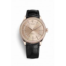 Replica Rolex Cellini Time 18 ct Everose gold 50505 Pink Dial Watch m50505-0013