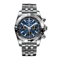 Breitling Chronomat 44 AB011012/C789/388A Steel Polished Watch Replica 