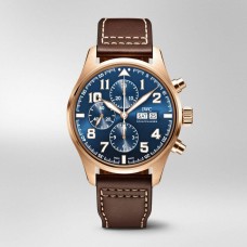 Replica IWC Pilots Watch Chronograph Edition Le Petit Prince Blue Dial Automatic Self Wind IW377721