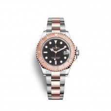 Rolex Yacht-Master 37 Oystersteel 18 ct Everose gold M268621-0004 Replica 
