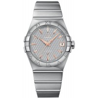 Omega Constellation Automatic Chronometer 38mm Silver Dial Stainless Steel Men's Replica Watch 123.10.38.21.06.002