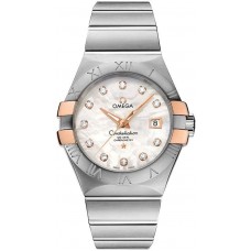 Omega Constellation Brushed Chronometer 31mm Women's Replica Watch 123.20.31.20.55.003