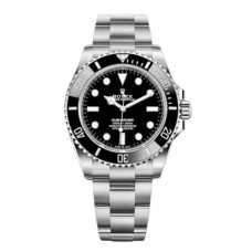Rolex Submariner No Date 41mm Black Dial Steel Men's Replica Watch 124060