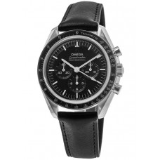 Omega Speedmaster Professional MoonReplica Watch Black Dial Leather Strap Men's Replica Watch 310.32.42.50.01.002