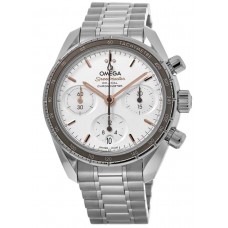 Omega Speedmaster Co-Axial Chronograph 38mm Silver Dial Steel Unisex Replica Watch 324.30.38.50.02.001