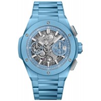 Hublot Big Bang Integral Blue Ceramic Skeleton Dial Ceramic Men's Replica Watch 451.EX.5120.EX