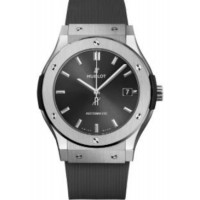 Hublot Classic Fusion Grey Dial Rubber Strap Men's Replica Watch 511.NX.7071.RX