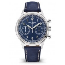 Patek Philippe Complications Chronograph Hand Wound Blue Dial Men's Replica Watch 5172G-001