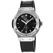 Hublot Classic Fusion 38mm Black Dial Titanium Men's Replica Watch 565.NX.1470.LR