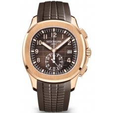 Patek Philippe Aquanaut Brown Dial Composite Strap Men's Replica Watch 5968R-001