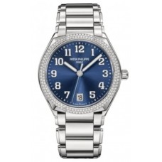 Patek Philippe Twenty 4 Automatic Blue Sunburst Diamond Dial Women's Replica Watch 7300/1200A-001