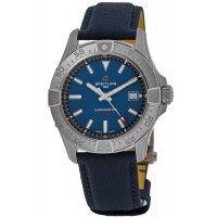 Breitling Avenger Automatic 42 Blue Dial Leather Strap Men's Replica Watch A17328101C1X1