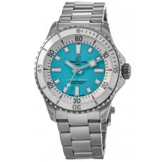 Breitling Superocean Automatic 36 Turquoise Dial Steel Women's Replica Watch A17377211C1A1