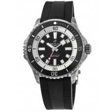 Breitling Superocean Automatic 46 Black Dial Rubber Strap Men's Replica Watch A17378211B1S1