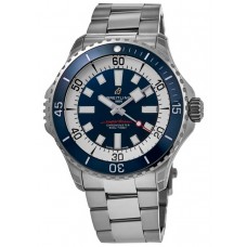 Breitling Superocean Automatic 46 Blue Dial Steel Men's Replica Watch A17378E71C1A1