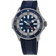 Breitling Superocean Automatic 46 Blue Dial Rubber Strap Men's Replica Watch A17378E71C1S1