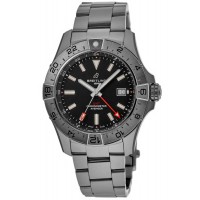 Breitling Avenger Automatic GMT 44 Black Dial Stainless Steel Men's Replica Watch A32320101B1A1