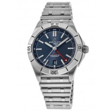 Breitling Chronomat Automatic GMT 40 Blue Dial Steel Men's Replica Watch A32398101C1A1