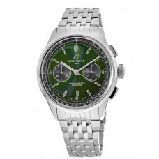 Breitling Premier B01 Chronograph 42 Bentley British Racing Green Dial Edition Men's Replica Watch AB0118A11L1A1