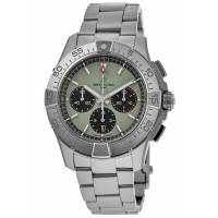 Breitling Avenger B01 Chronograph 44 Green Dial Steel  Men's Replica Watch AB0147101L1A1