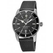 Breitling Superocean Heritage II Automatic 46 Black Ceramic Bezel Rubber Strap Men's Replica Watch AB2020121B1S1
