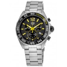 Tag Heuer Formula 1 Quartz Chronograph Grey Dial Steel Men's Replica Watch CAZ101AG.BA0842