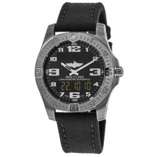 Breitling Professional Aerospace Evo Black Analog &amp; Digital Dial Men's Replica Watch E7936310/BC27-109W