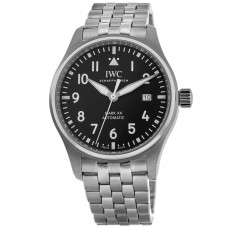 IWC Pilot's Mark XX Black Dial Steel Men's Replica Watch IW328202