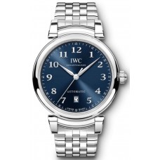 IWC Da Vinci Automatic Blue Dial Steel Men's Replica Watch IW356605