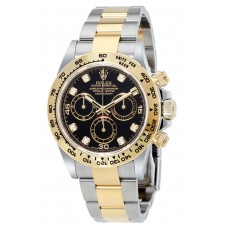 Rolex Cosmograph Daytona Cosmograph Black Diamond Dial Men's Replica Watch M116503-0008