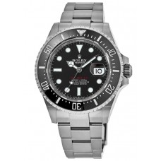 Rolex Sea-Dweller 43mm Black Dial Oystersteel Men's Replica Watch M126600-0001