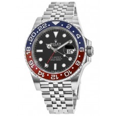 Rolex GMT Master ll Pepsi Bezel Jubilee Bracelet  Men's Replica Watch M126710BLRO-0001