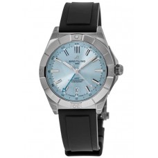 Breitling Chronomat Automatic GMT 40 Blue Dial Rubber Strap Men's Replica Watch P32398101C1S1