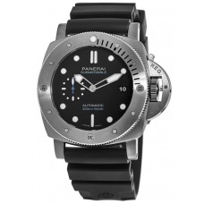 Panerai Luminor Submersible 1950 3 Days  Titanio 47MM Black Dial Men's Replica Watch PAM01305